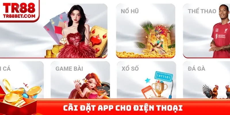 Cài đặt app cho điện thoại