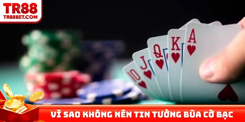 Vì sao không nên tin tưởng quá nhiều về bùa cờ bạc